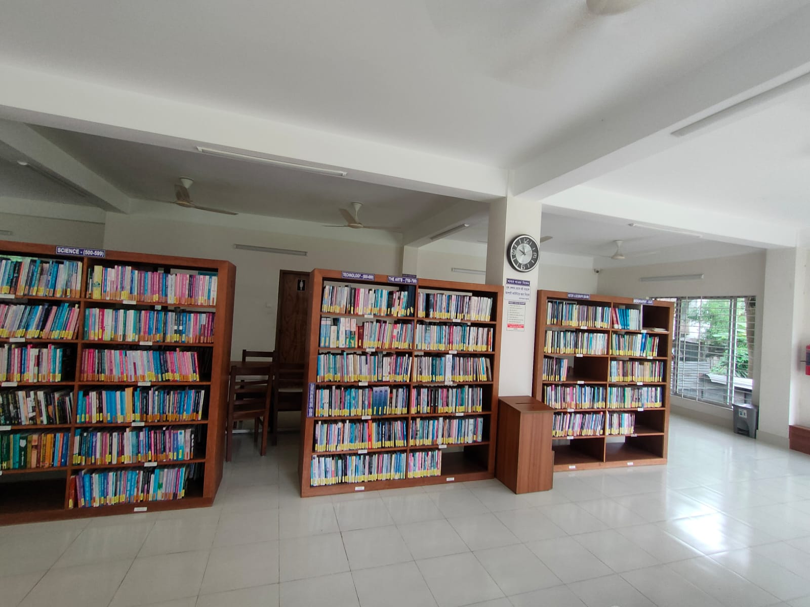 Science, Technology & The Arts sections