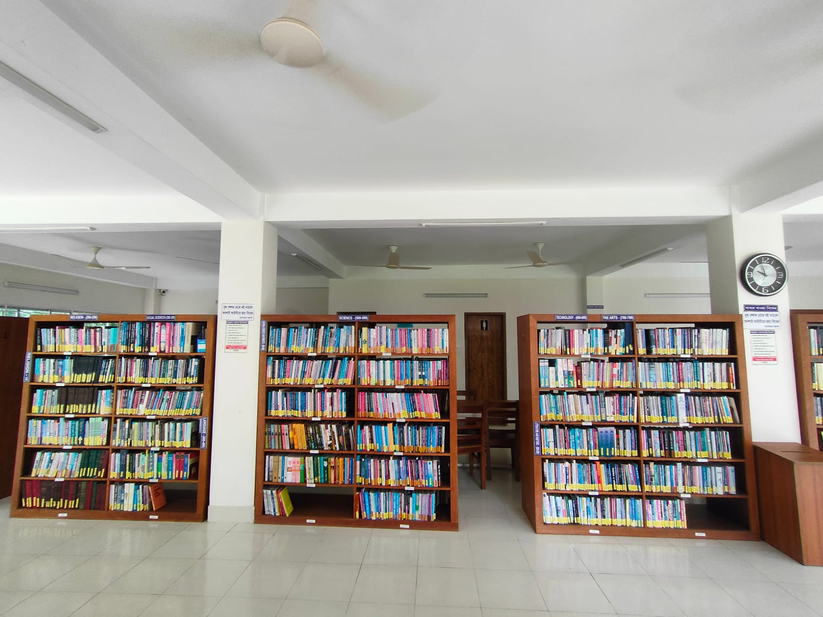 Religion, Social Sciences & Language shelves